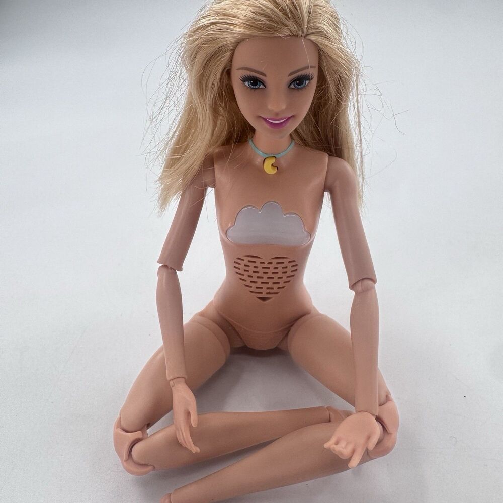 Barbie Breathe With Me Talking Articulated Yoga Doll Guided Meditations Light Up